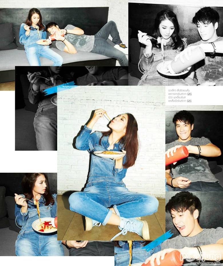 อาเล็ก-ธีรเดช & มิว-นิษฐา @ NYLON THAILAND vol.2 no.20 October 2014