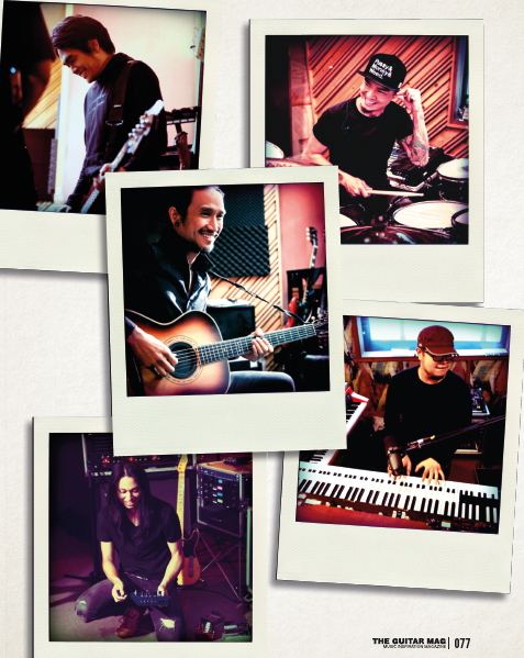 ภาพ Exclusive วงบอดี้สแลม ใน Guitar Mag 487