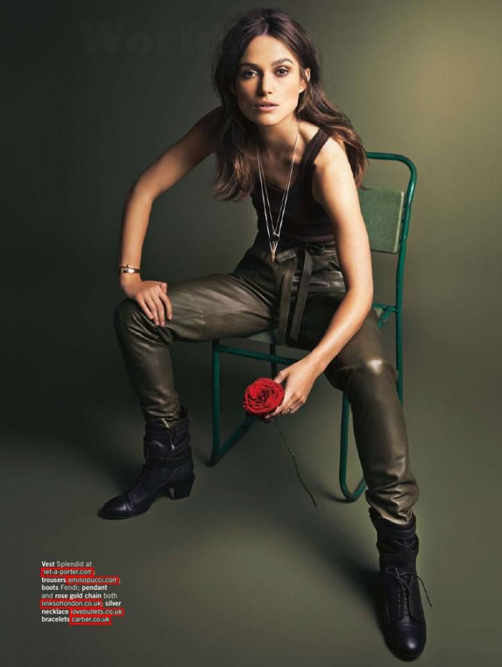 Keira Knightley @ Glamour UK November 2014