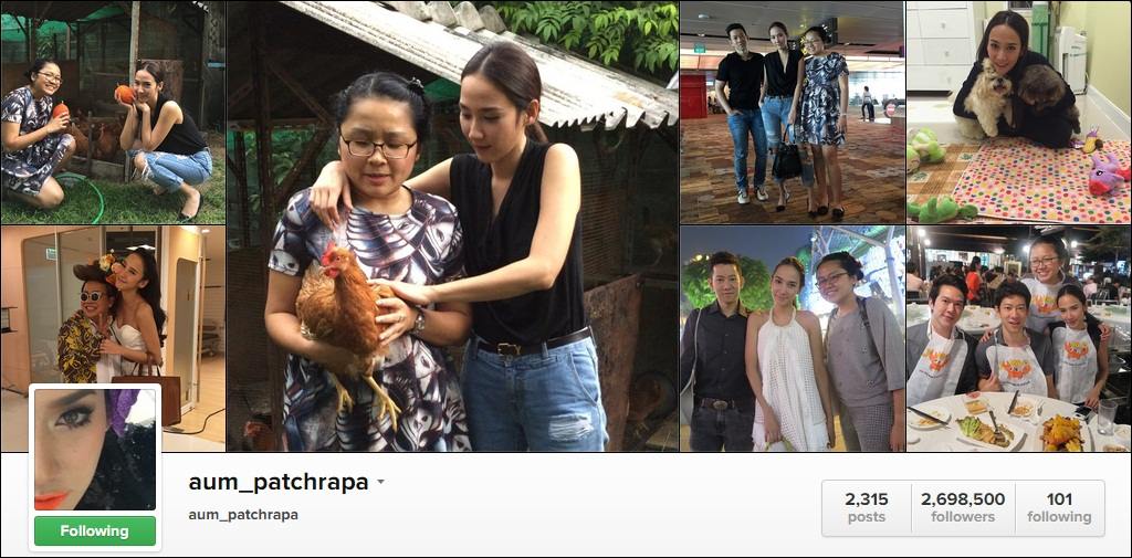 คิดว่า IG ของ"อั้ม พัชราภา"ตั้งเเต่"พราว"ออนเเอร์จนจบ จะถึง 3 ล้านคนไหม?