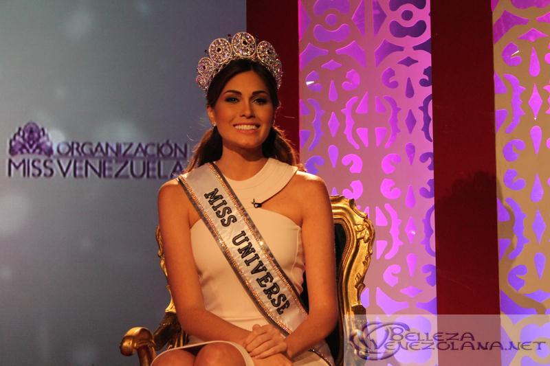 นางงามจักรวาล 2013 แถลงข่าวเดินทางกลับประเทศเวเนซูเอล่าแล้ว