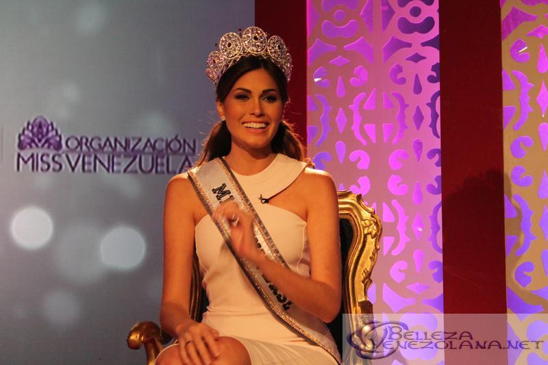 นางงามจักรวาล 2013 แถลงข่าวเดินทางกลับประเทศเวเนซูเอล่าแล้ว