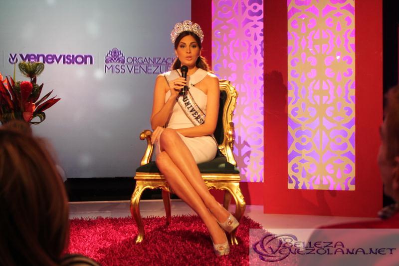 นางงามจักรวาล 2013 แถลงข่าวเดินทางกลับประเทศเวเนซูเอล่าแล้ว