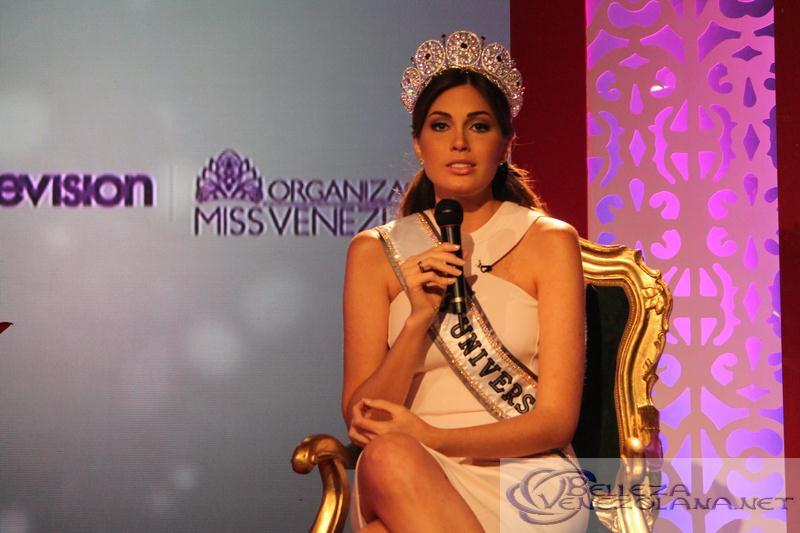 นางงามจักรวาล 2013 แถลงข่าวเดินทางกลับประเทศเวเนซูเอล่าแล้ว