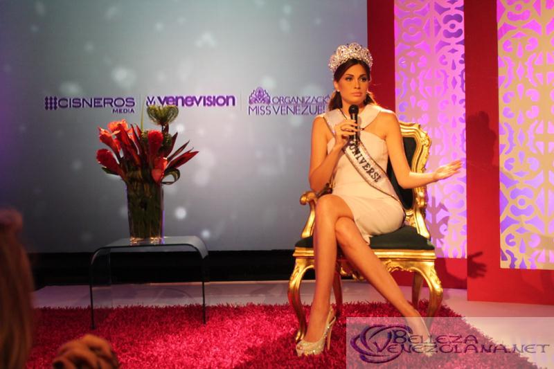 นางงามจักรวาล 2013 แถลงข่าวเดินทางกลับประเทศเวเนซูเอล่าแล้ว