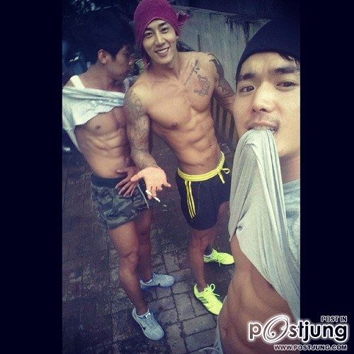 กัดหนุ่มล่ำ