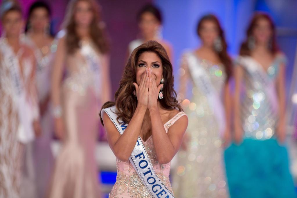 รวมภาพ ประกาศผล มิสเวเนซูเอล่า 2014 คนใหม่