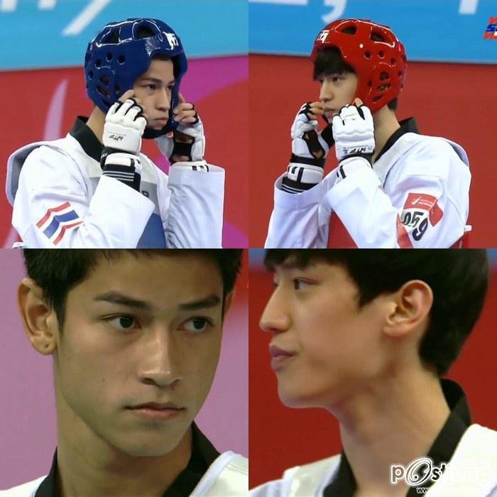 ควันหลงเทควันโด ฟ้อน อัครินทร์ ลีแดฮุน หล่อไทย VS. หล่อเกาหลีใต้