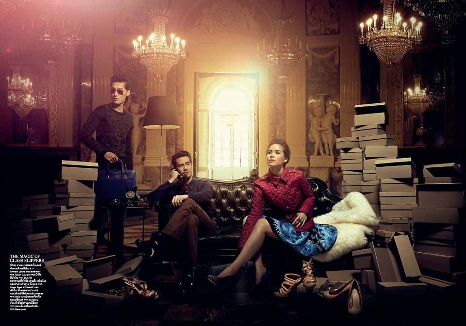 ญาญ่า-อุรัสยา & บอย-ปกรณ์  @ Power Magazine issue 100 October-November 2014