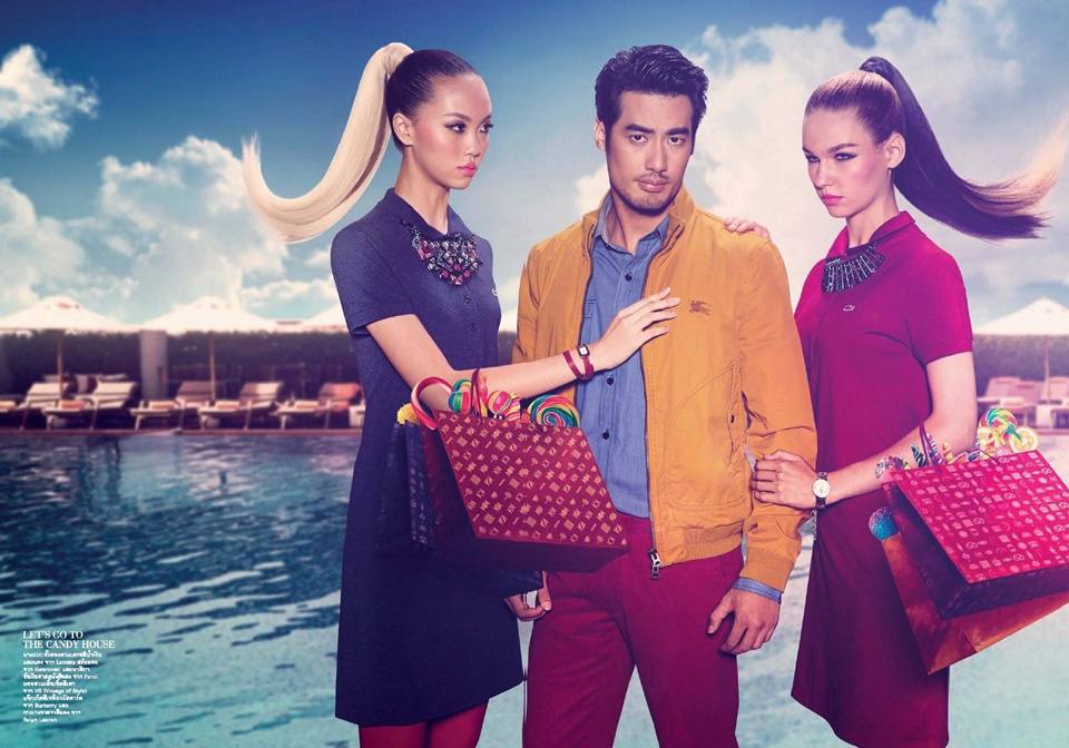 ญาญ่า-อุรัสยา & บอย-ปกรณ์  @ Power Magazine issue 100 October-November 2014