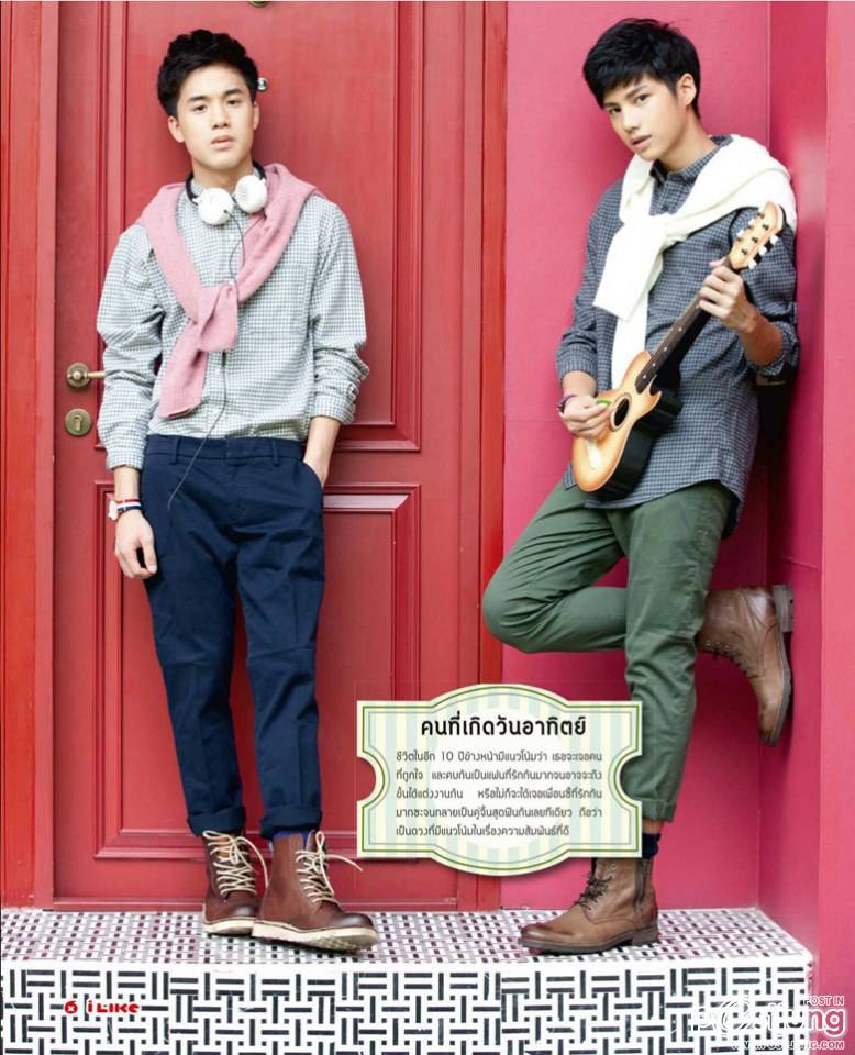 แบงค์-ธิติ & เจมส์-ธีรดนย์ @ ILIKE Magazine no.285 October 2014