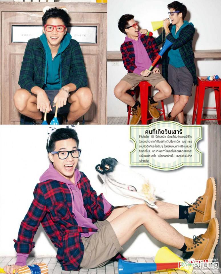แบงค์-ธิติ & เจมส์-ธีรดนย์ @ ILIKE Magazine no.285 October 2014