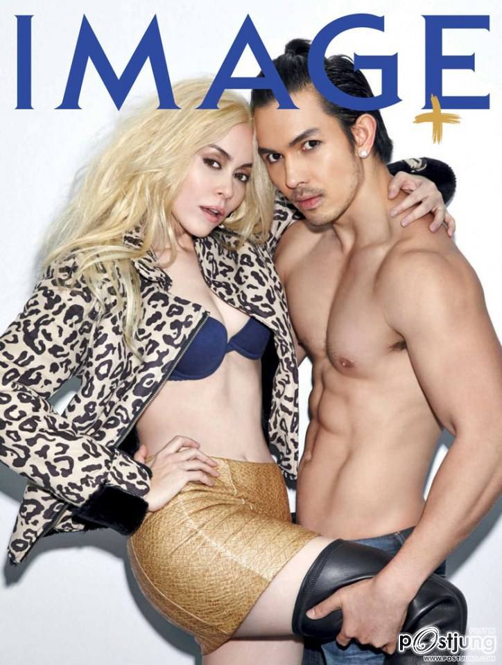 นัท มีเรีย & อั้ม อธิชาติ @ IMAGE vol.27 no.10 October 2014