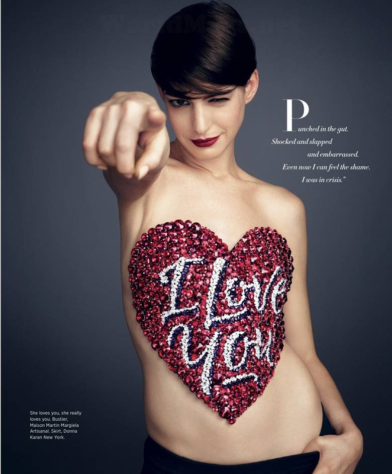 Anne Hathaway @ Harper's Bazaar US November 2014