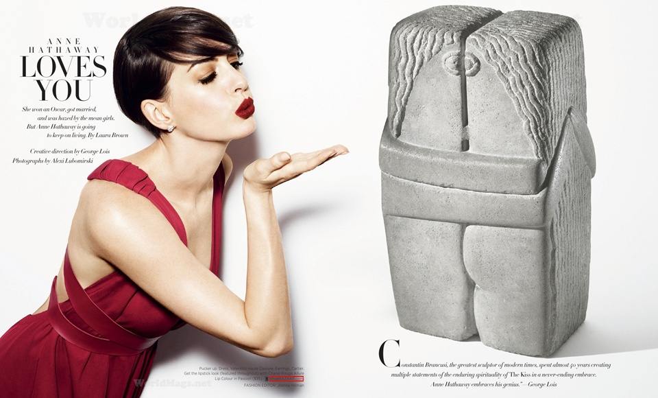 Anne Hathaway @ Harper's Bazaar US November 2014
