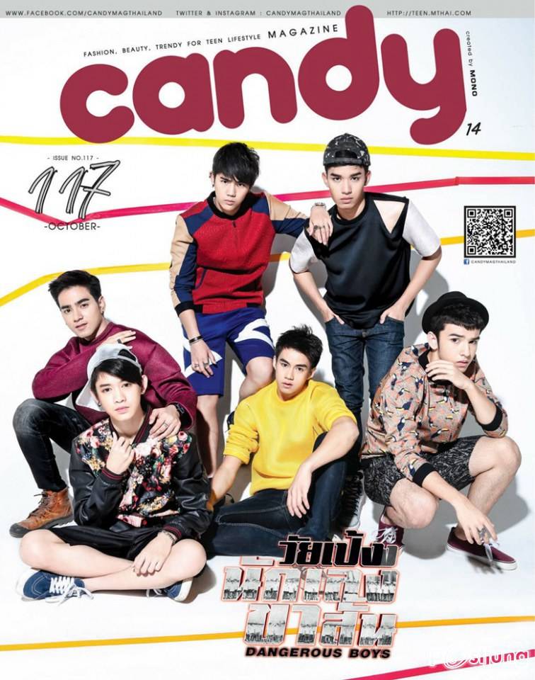 6 หนุ่มหล่อ (วัยเป้ง นักเลงขาสั้น) @ CANDY Magazine no.117 October 2014