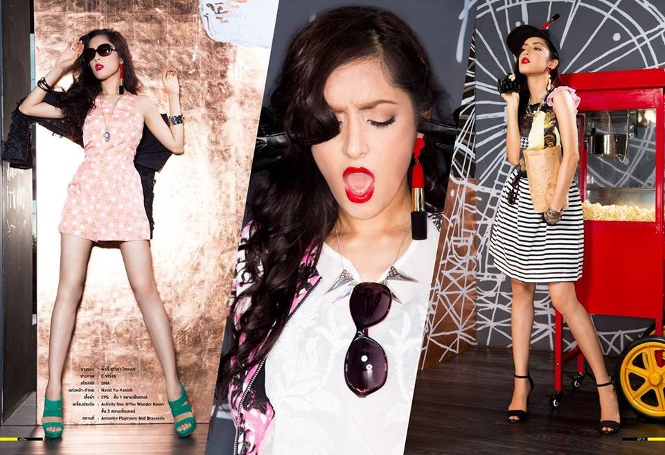 พิ้งกี้ สาวิกา @ C.LIFE Free Magazine issue 26,2014