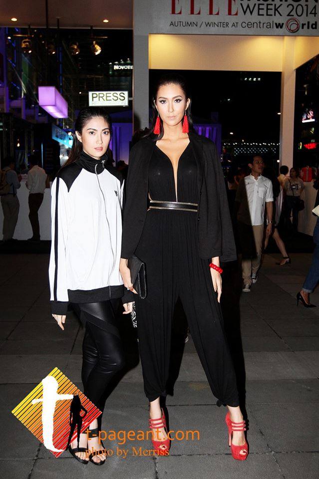 Miss World & Universeat ELLE Fashion Week 2014 in Bangkok