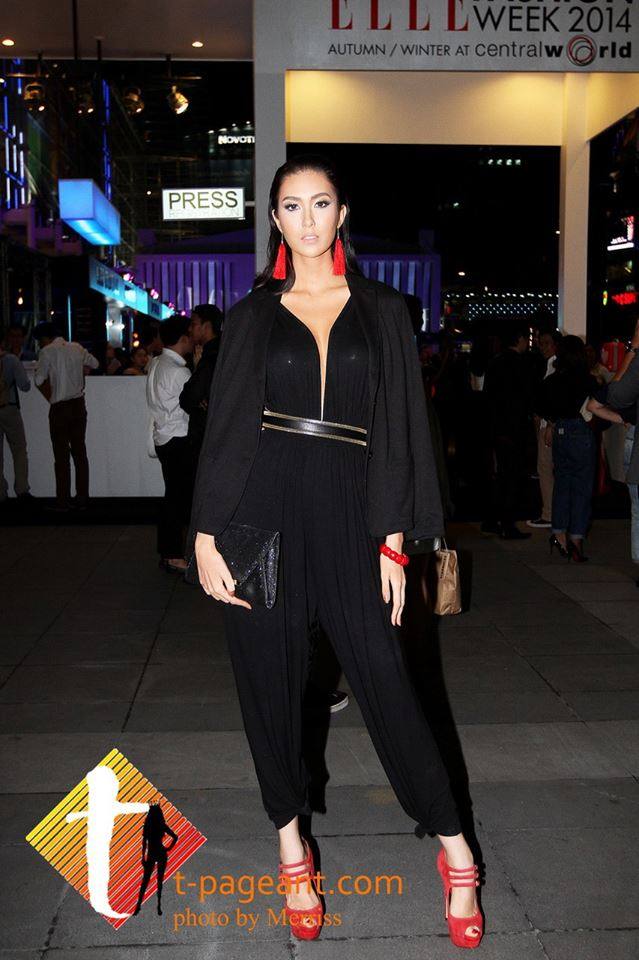 Miss World & Universeat ELLE Fashion Week 2014 in Bangkok
