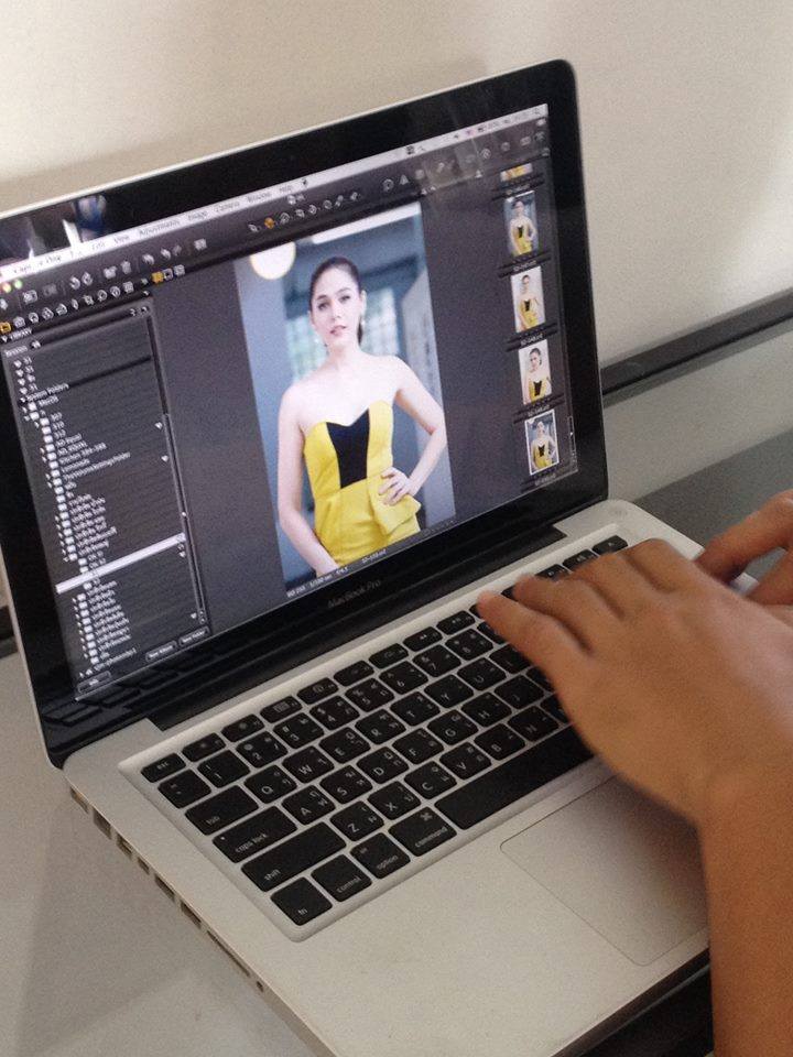 ชมพู่ อารยา @ เบี้องหลังถ่ายแบบนิตยสาร ชีวจิต