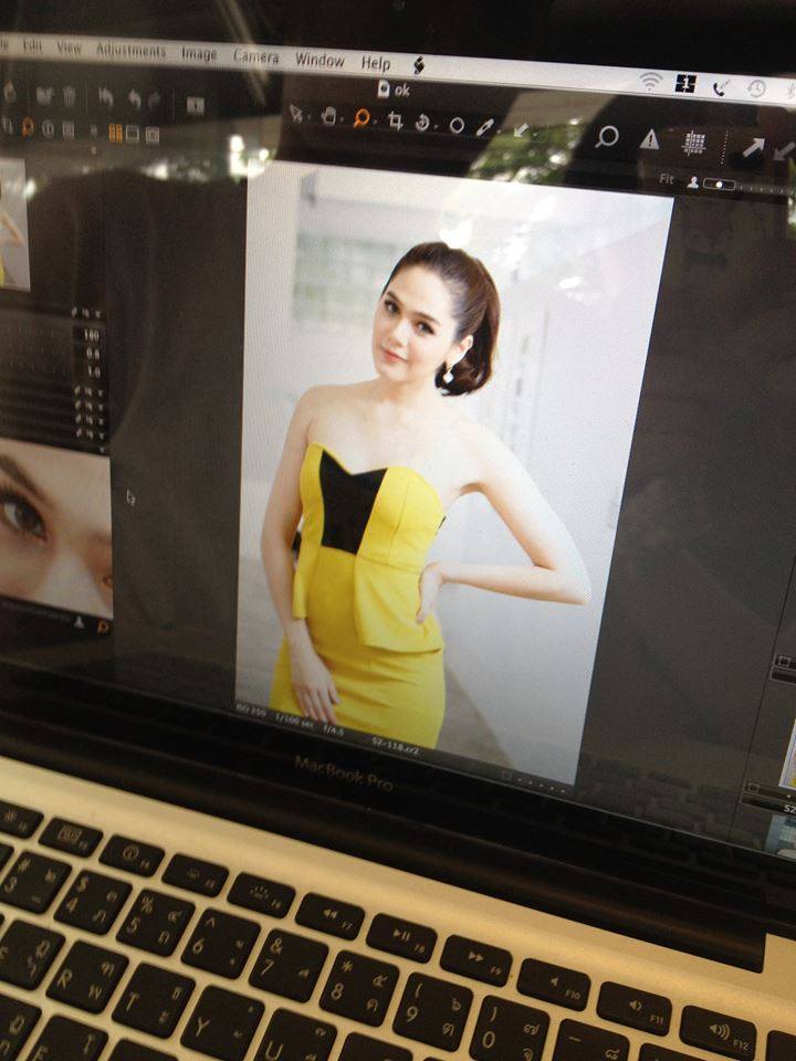 ชมพู่ อารยา @ เบี้องหลังถ่ายแบบนิตยสาร ชีวจิต