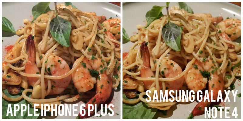 วัดกันให้เห็นแบบชัดๆ ภาพสุดแหล่มจากSamsung Galaxy Note 4 vs Apple iPhone 6 Plus