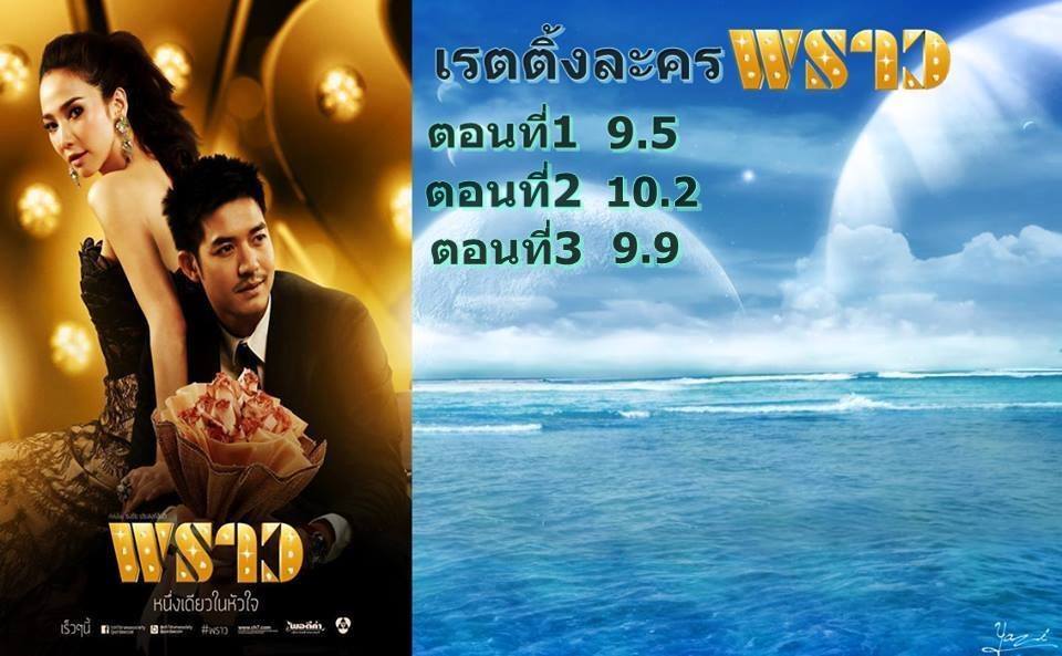 "พราว" เรตติ้งพุ่งกระเเสเเรง Tweet คนดัง สมการรอคอยจริงๆ