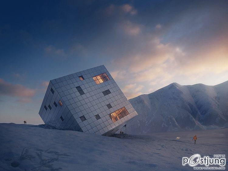 Kezmarska Hut by Atelier 8000