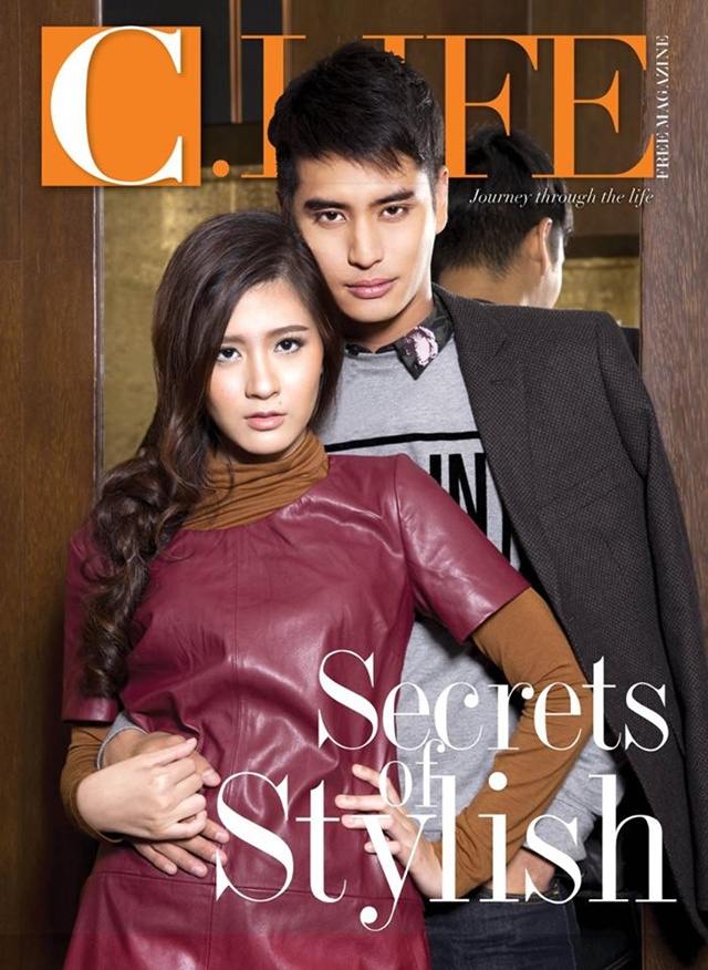 โฟกัส จีระกุล & ปั่นจั่น ปรมะ @ เบื้องหลังถ่ายแบบ C.Life Free Magazine issue 28