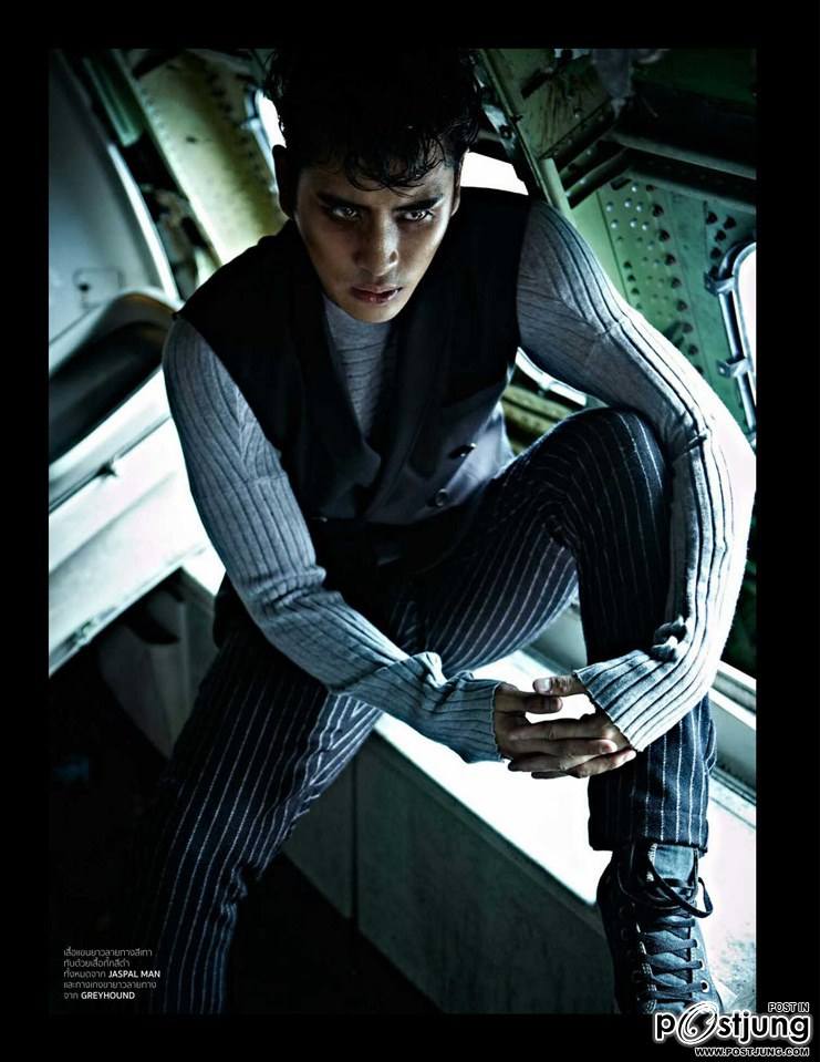 ปั้นจั่น-ปรมะ @ HAMBURGER vol.13 no.196 October 2014