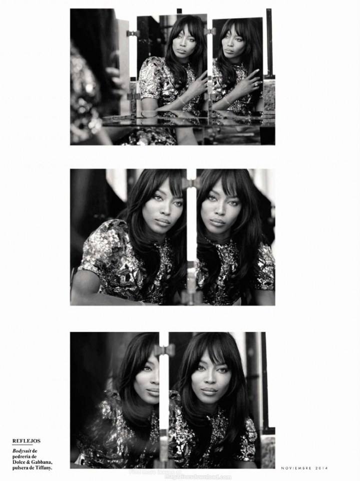 Naomi Campbell @ Vanity Fair Spain November 2014