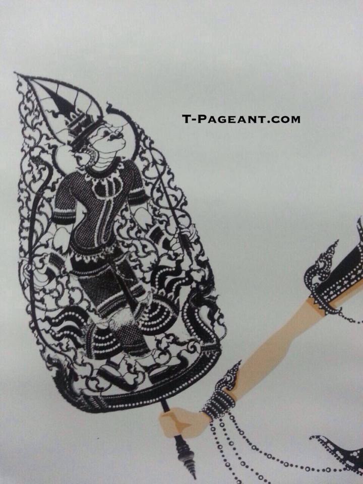 ชุดประจำชาติไทย 2014 ''SHADOW OF SIAM''