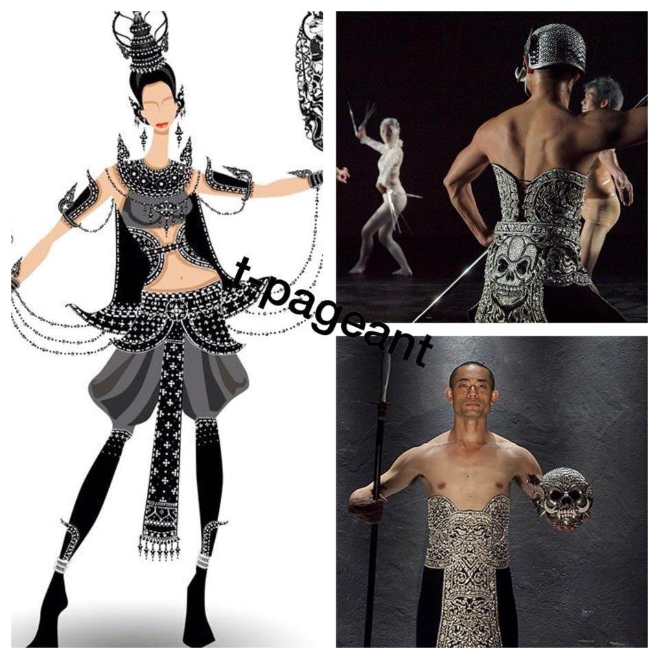 ชุดประจำชาติไทย 2014 ''SHADOW OF SIAM''