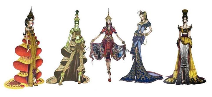 รวมชุดประจำชาติที่ตกรอบปีนี้ และเเสดงความยินดีกับชุดThe Shadow of Siam