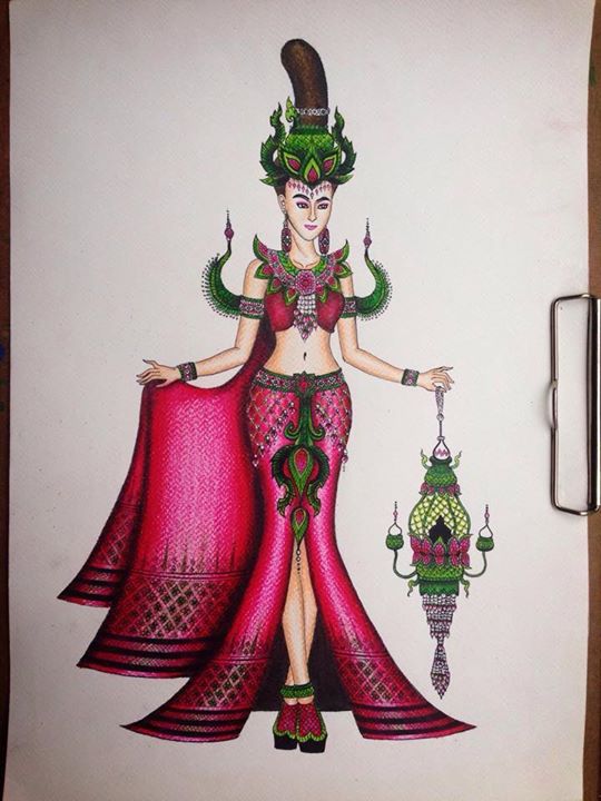 รวมชุดประจำชาติที่ตกรอบปีนี้ และเเสดงความยินดีกับชุดThe Shadow of Siam