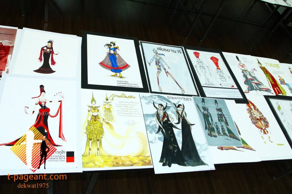 รวมชุดประจำชาติที่ตกรอบปีนี้ และเเสดงความยินดีกับชุดThe Shadow of Siam