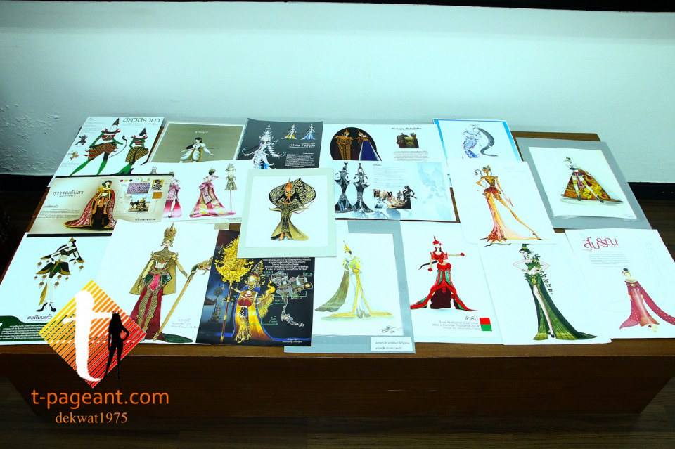 รวมชุดประจำชาติที่ตกรอบปีนี้ และเเสดงความยินดีกับชุดThe Shadow of Siam