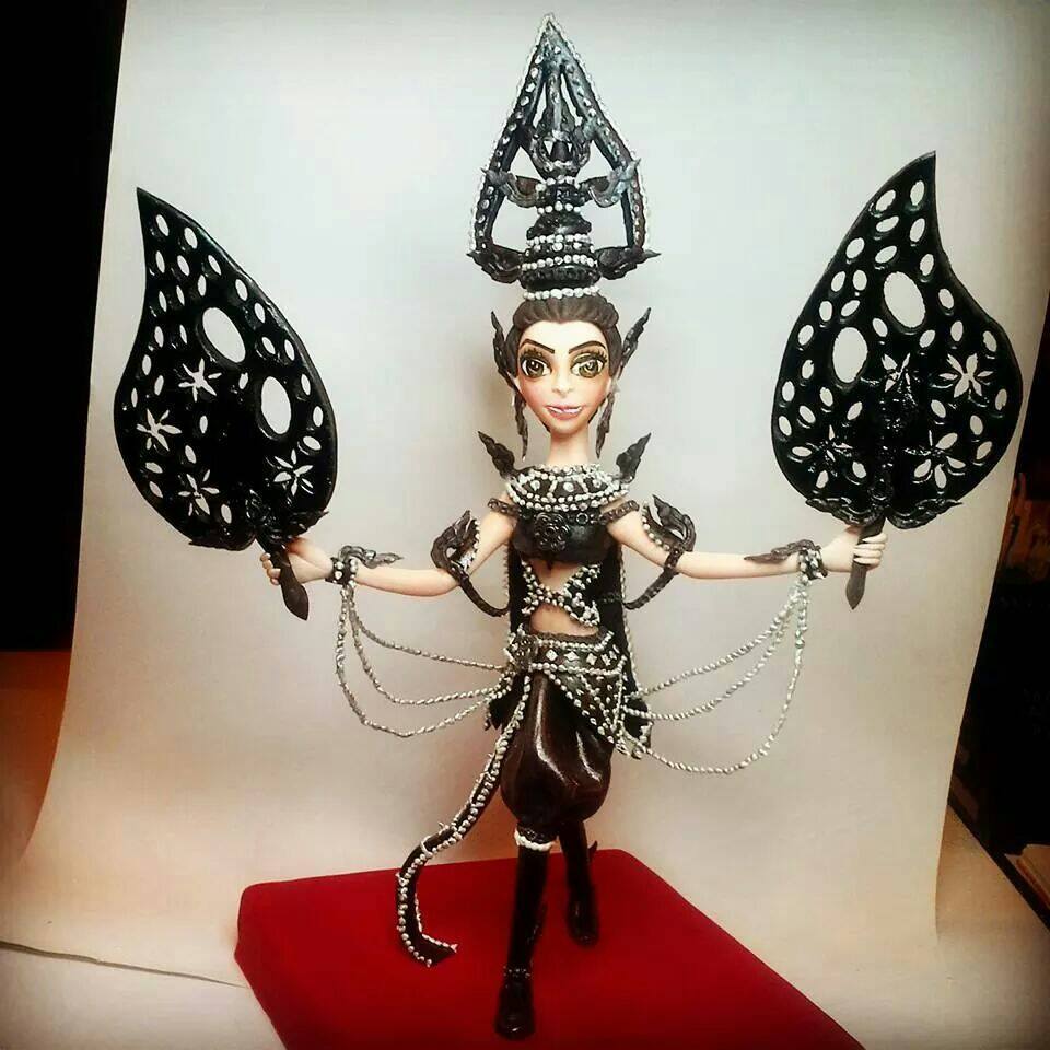โมเดล  ชุดประจำชาติ Miss Universe 2014