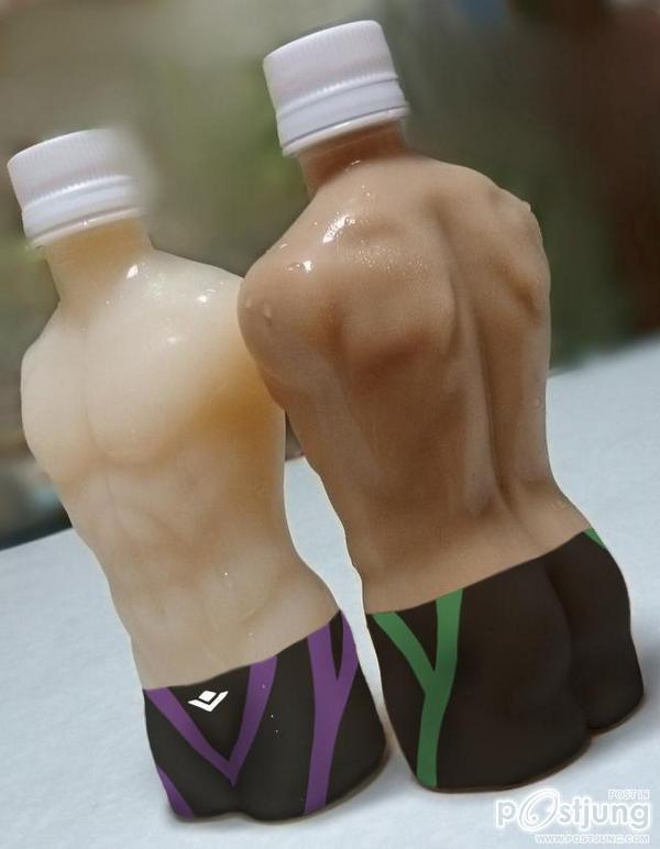 สุดสยิว! ขวดน้ำเอาใจเก้ง