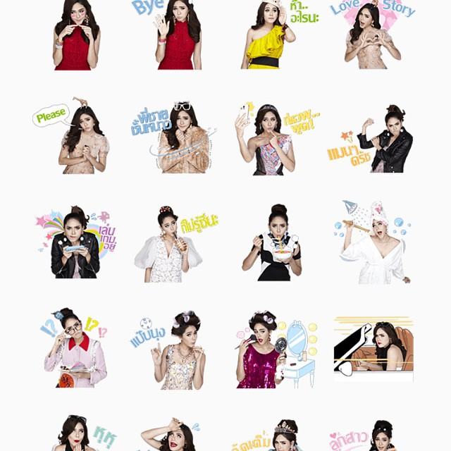 ว้าวๆๆ ชมพู่ฮอตสุดๆดังแบบฉุดไม่อยู่กับสติกเกอร์ไลน์ chomismaterialgirl น่ารักม๊ากๆ ดาวโหลดกันด่วนๆ!!