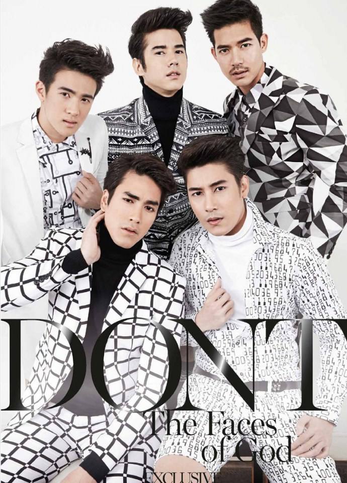 ณเดชน์,มาริโอ้,เวียร์-ศุกลวัฒน์,เคน-ภูภูมิ,เจมส์ มาร์ @ DONT Magazine November 2014