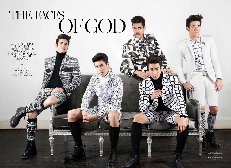 ณเดชน์,มาริโอ้,เวียร์-ศุกลวัฒน์,เคน-ภูภูมิ,เจมส์ มาร์ @ DONT Magazine November 2014