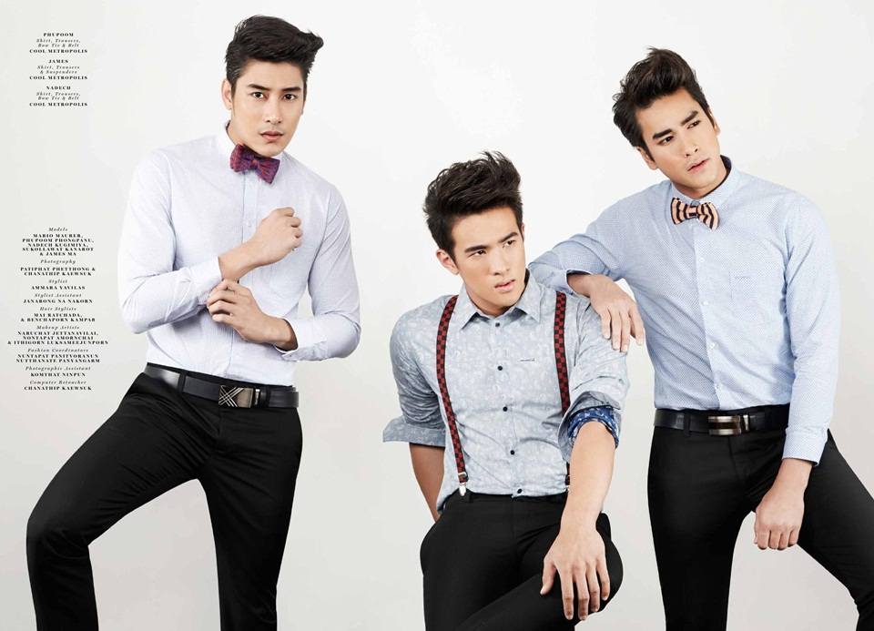 ณเดชน์,มาริโอ้,เวียร์-ศุกลวัฒน์,เคน-ภูภูมิ,เจมส์ มาร์ @ DONT Magazine November 2014