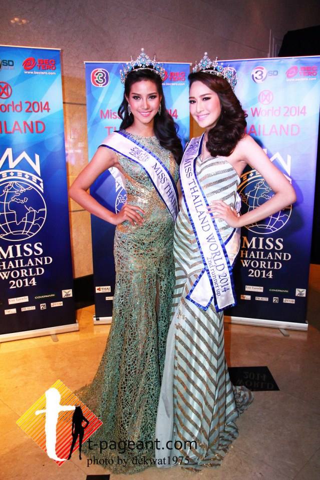 วีนัส และ แพท รองชนะเลิศ Miss Thailand World 2014