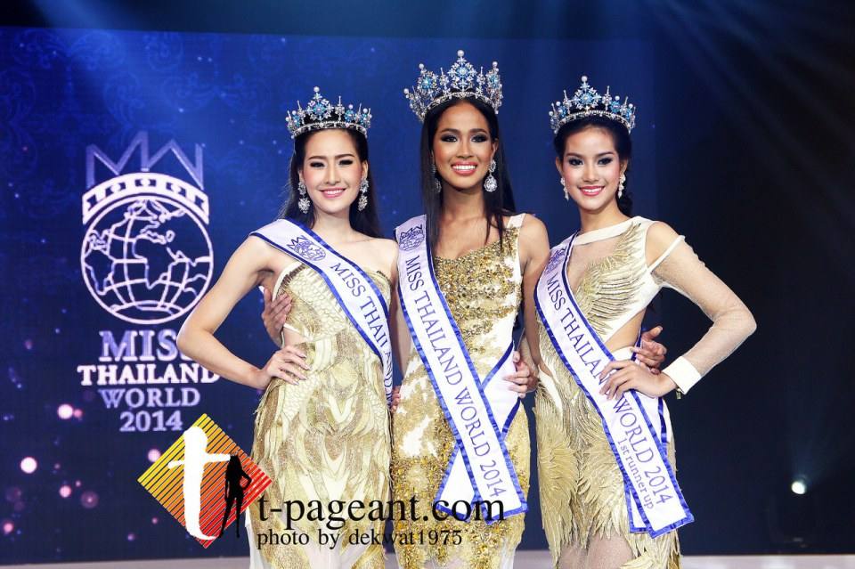 วีนัส และ แพท รองชนะเลิศ Miss Thailand World 2014