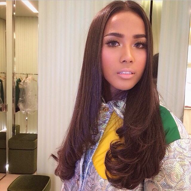 เมญ่า Miss Thailand World 2014 เมคอัพสวยๆ