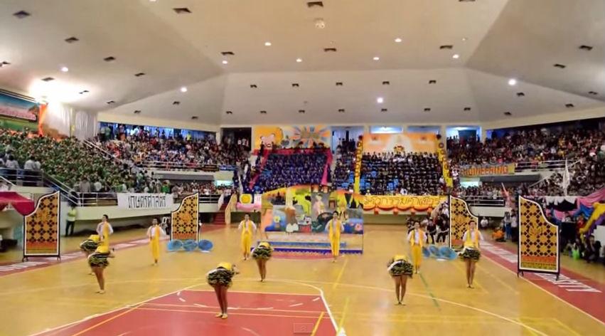 สะพานโค้งหลบไป! รวมภาพ "แอ่นนรก" ต้นตำหรับเชียร์ลีดเดอร์ คณะวิทยาฯ ม.อุบลฯ