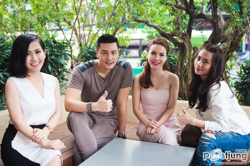 Dome Pakorn Lam, Ruby Yến Trang, Koolcheng Trịnh Tú Trung