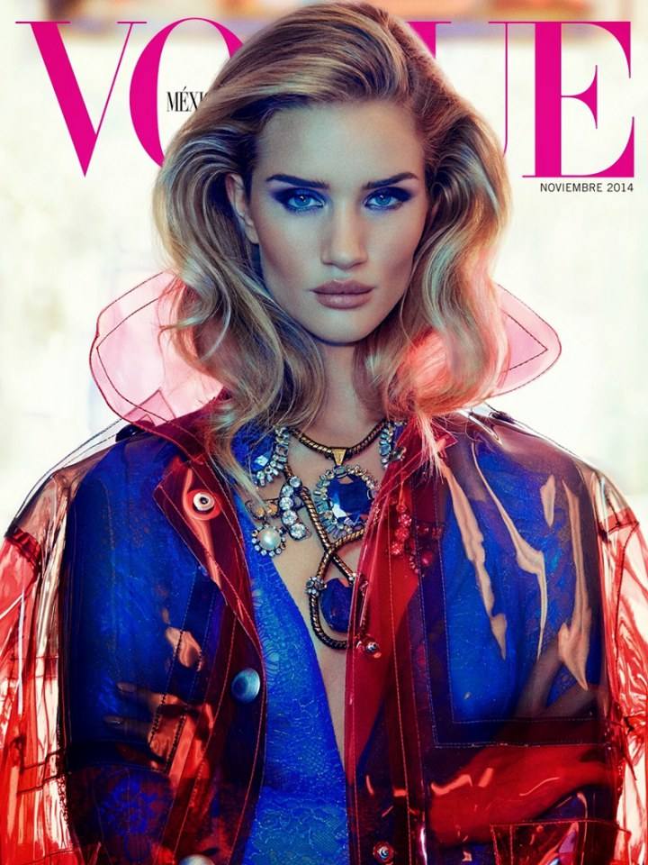 Rosie Huntington-Whiteley @ Vogue Mexico November 2014