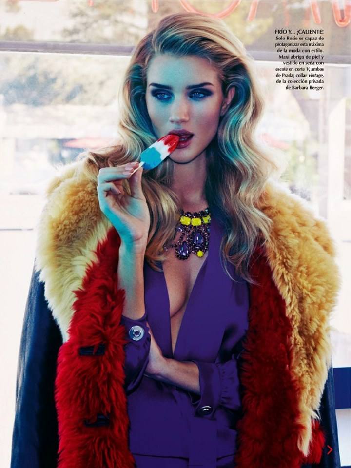 Rosie Huntington-Whiteley @ Vogue Mexico November 2014